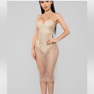 Gold sexy Dress